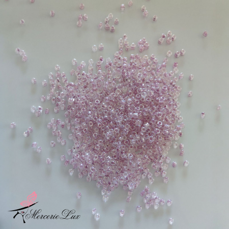 Margele - margele sticla 2mm lila