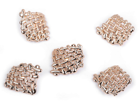 ARTICOLE MERCERIE - nasturi eleganti din metal 30x33mm