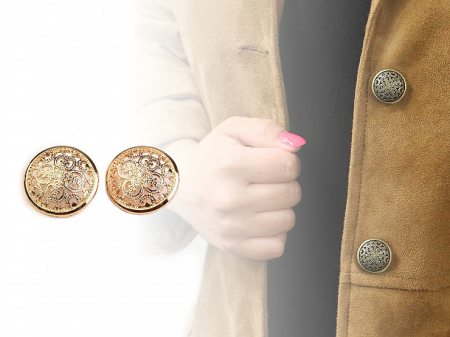 Nasturi Dama - nasturi metalici filigran