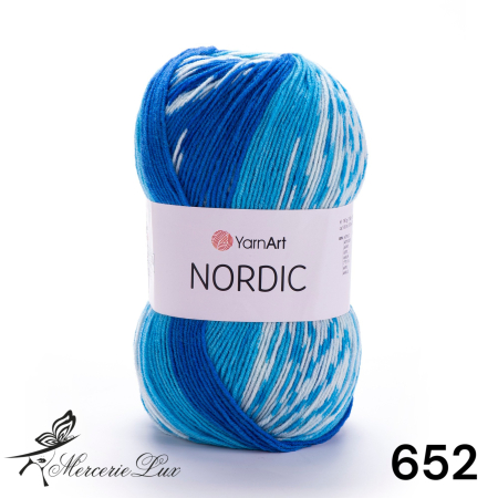 FIRE TRICOTAT CROSETAT - NORDIC YARNART FIR TRICOTAT DEGRADE