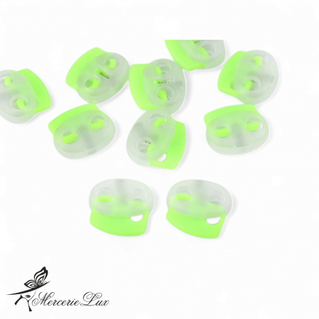 Diverse Accesorii Confectii - opritori snur doua gauri 17x19 mm