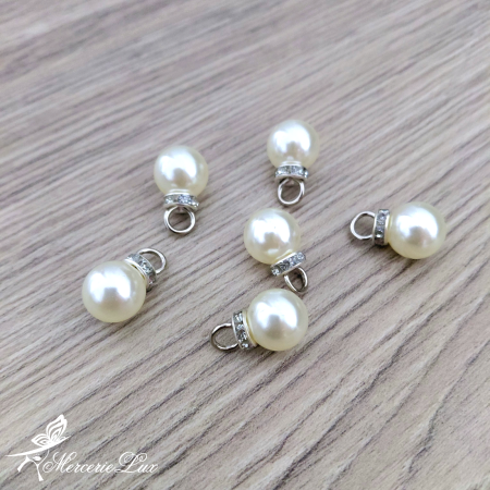 PRODUSE OFERTA-REDUCERI - PANDANTIV PERLA SI STRASURI