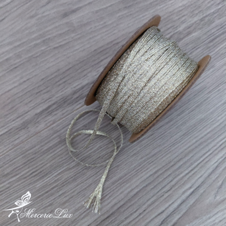 Panglica Lurex - panglica lurex latime 3mm rola 20m