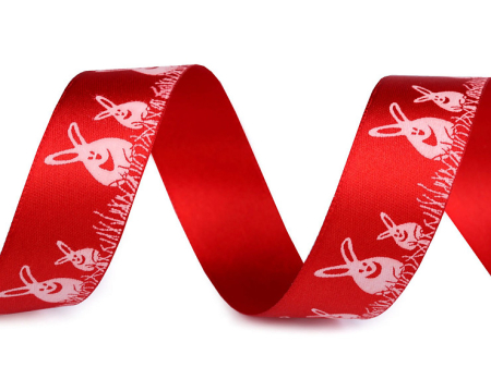 PRIMAVARA-MARTISOR SI SARBATOARE PASTE - panglica satin pentru paste 24mm rola 20m