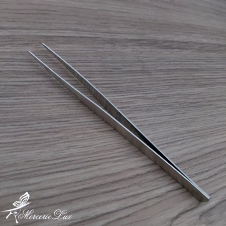 Diverse Croitorie - penseta metalica varf drept 15cm