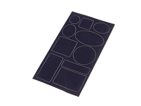 APLICATII VESTIMENTARE - petice autoadezive impermeabile forme definite