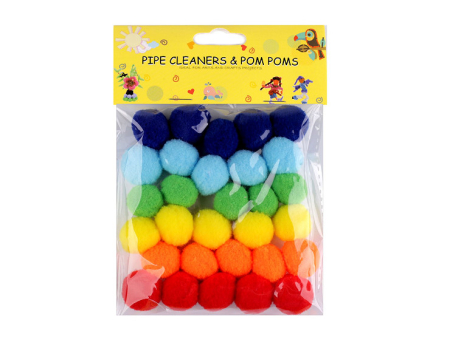 PRIMAVARA-MARTISOR SI SARBATOARE PASTE - pompoane mix culori 20mm