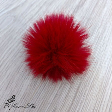 Accesorii din Blana Artificiala - pompon din blana 8cm