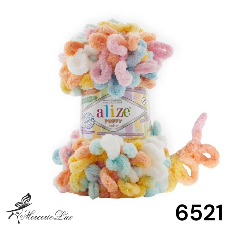 ALIZE - puffy color alize fir plus tricotat