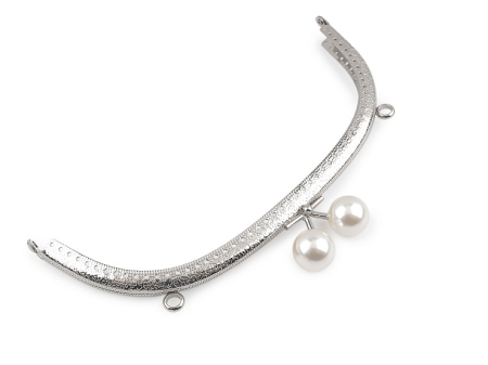 Accesorii Metal Confectionat Genti - rama pentru genti inchidere cu perle