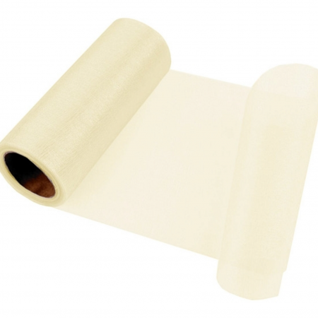 MATERIALE TEXTILE - rola organza 14,5cm