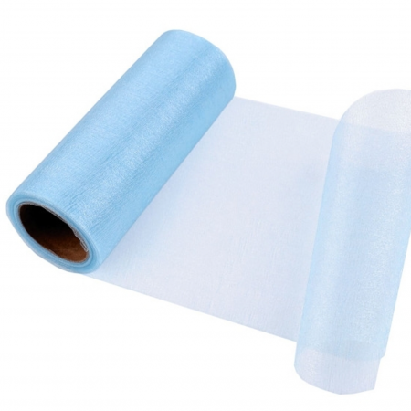 MATERIALE TEXTILE - rola organza 14,5cm