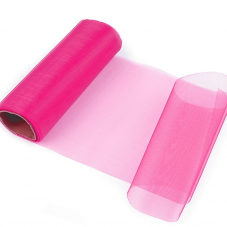 MATERIALE TEXTILE - rola organza 14,5cm