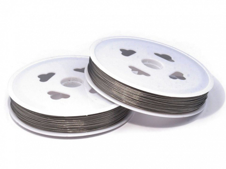 Componente Confectionat Bijuterii - sarma siliconata 0.45mm rola 50m