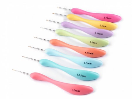 UNELTE TRICOTAT CROSETAT BRODAT - set crosete fine maner ergonomic