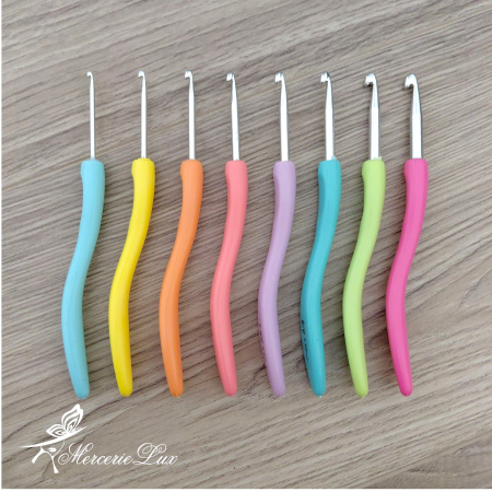 UNELTE TRICOTAT CROSETAT BRODAT - set crosete maner ergonomic