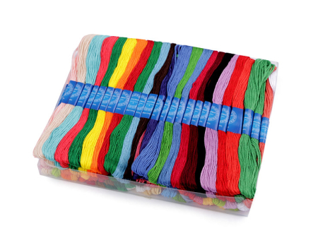 ATA BRODAT TIP MOULINE - set fire tip mouline pentru brodat manual 100buc 8m