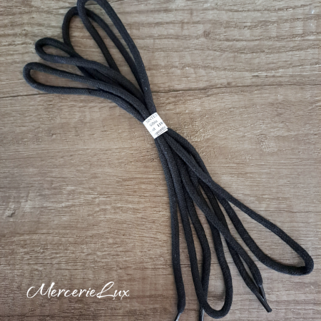 Sireturi Incaltaminte - sireturi negre rotunde 110cm