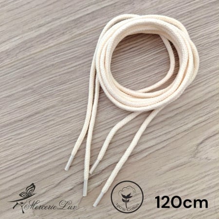 Sireturi Incaltaminte - sireturi rotunde din bumbac lungime 120cm