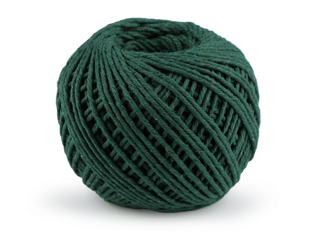 SFOARA CROSETAT GENTI COSURI - snur bumbac macrame 2mm bobina 50m