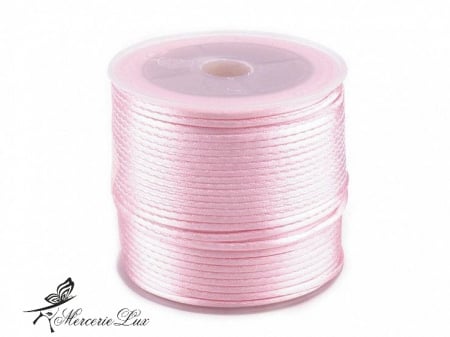 Componente Confectionat Bijuterii - snur satinat 1mm rola 30m