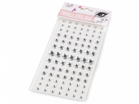 HOBBY CREATIV SCRAPBOOKING - strasuri autoadezive rotunde mix