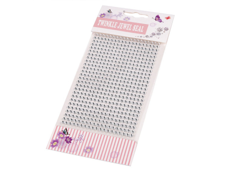 MATERIALE ACCESORII PENTRU HOBBY - strasuri cristale autoadezive 4mm