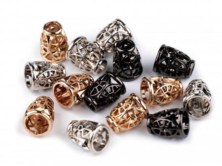 ARTICOLE MERCERIE - terminatie snur 4.5mm ornament metalic