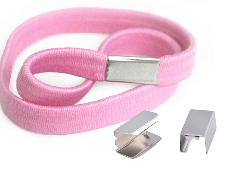 ACCESORII CONFECTII METAL SAU PLASTIC - terminatie snur piesa de legatura 8mm