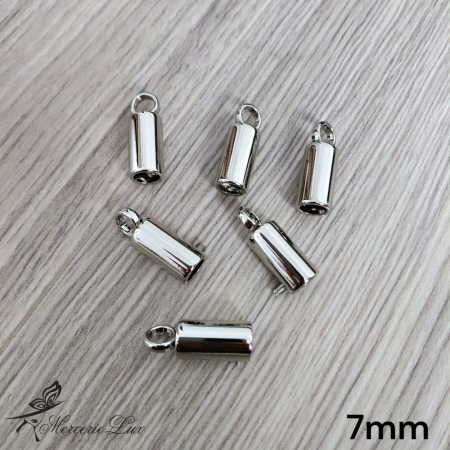 Accesorii Metal Confectionat Genti - terminatii snur 7mm