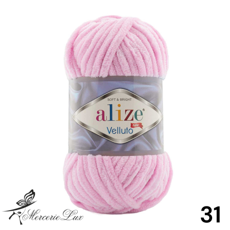 VELLUTO - velluto alize fir tricotat catifea