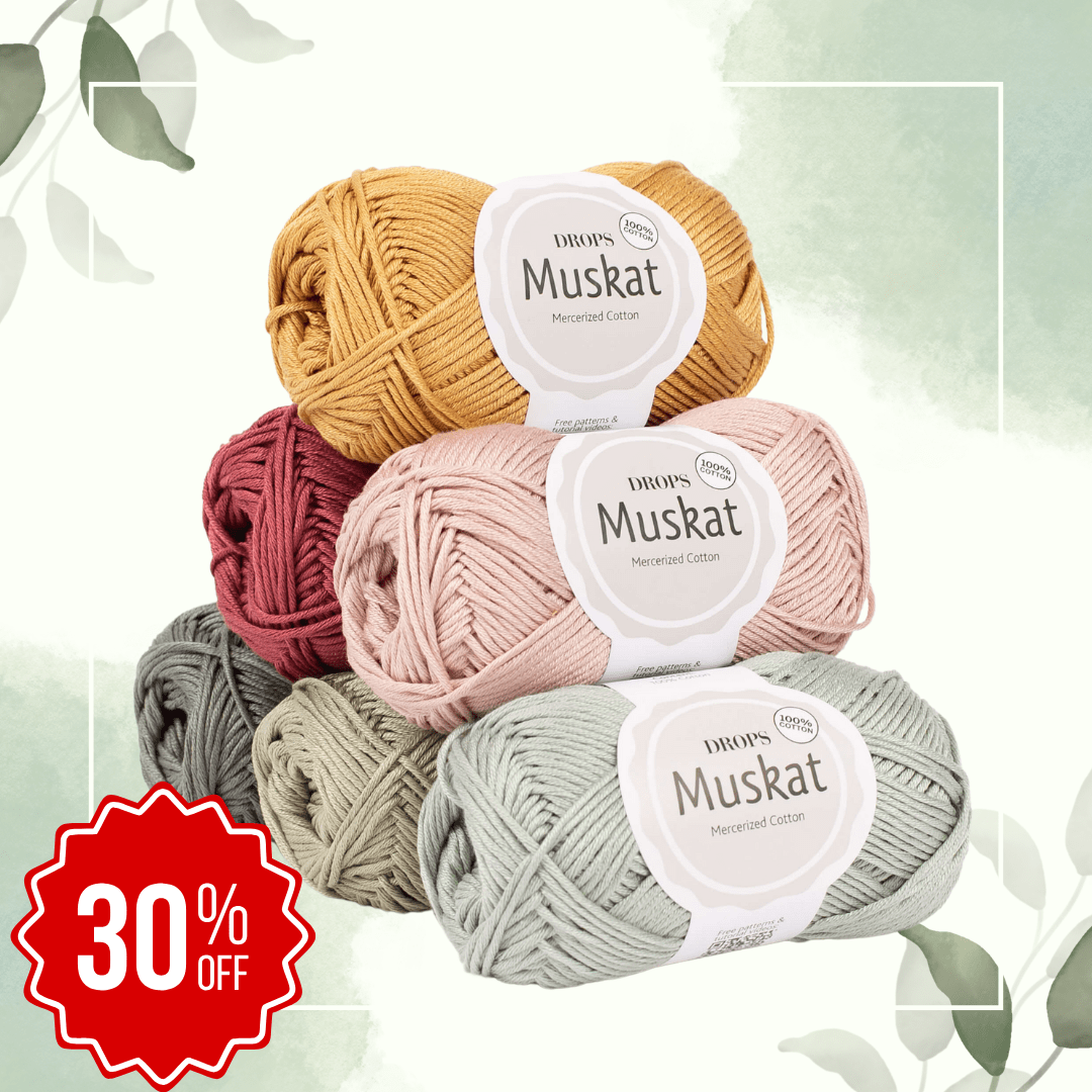 Drops Muskat- 100% bumbac mercerizat