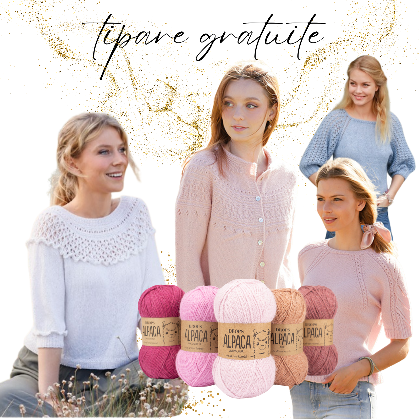 tipar gratuit drops alpaca