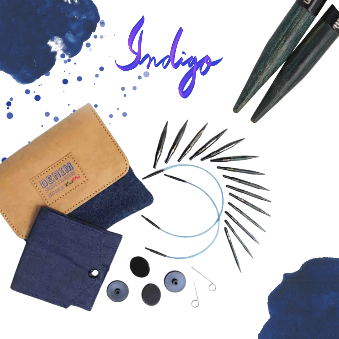 indigo-mini wood-set andrele interschimbabile 