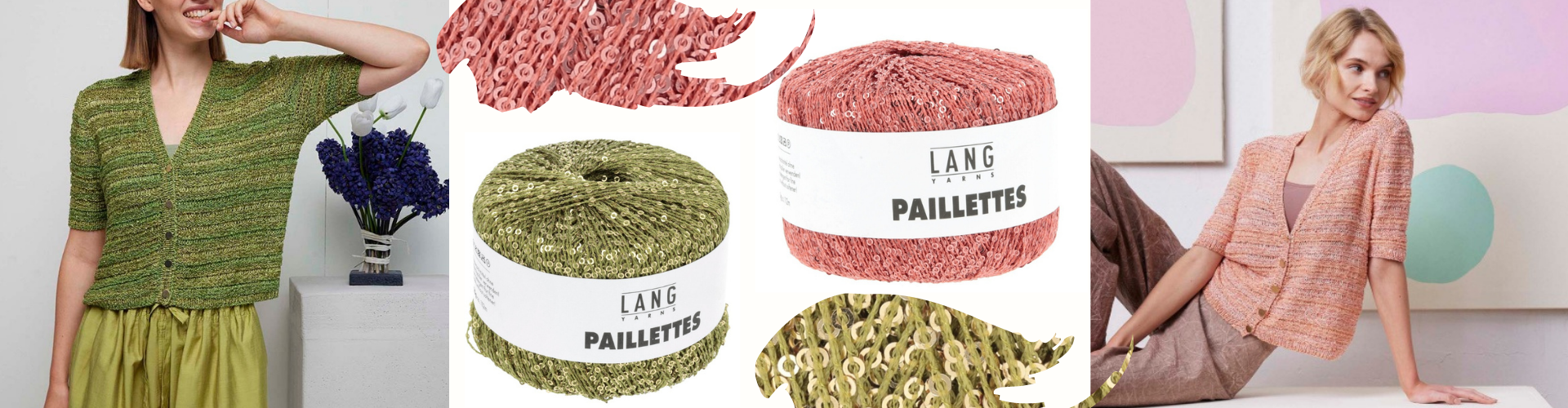 lang yarns paillettes-merino-yarn