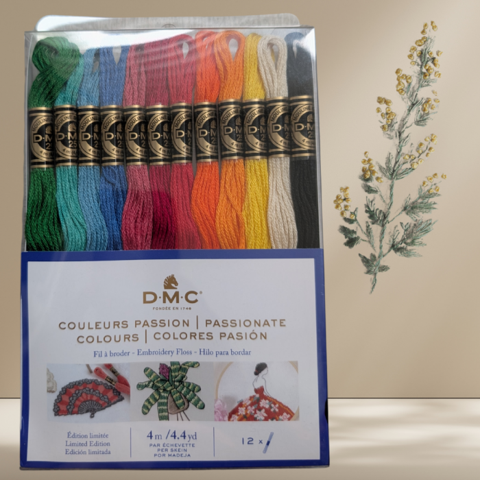 Ață de brodat DMC Mouline asortat [2]