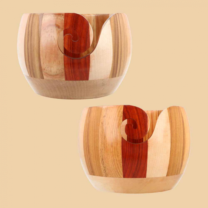 Bol de fire din lemn 15x10 cm [3]