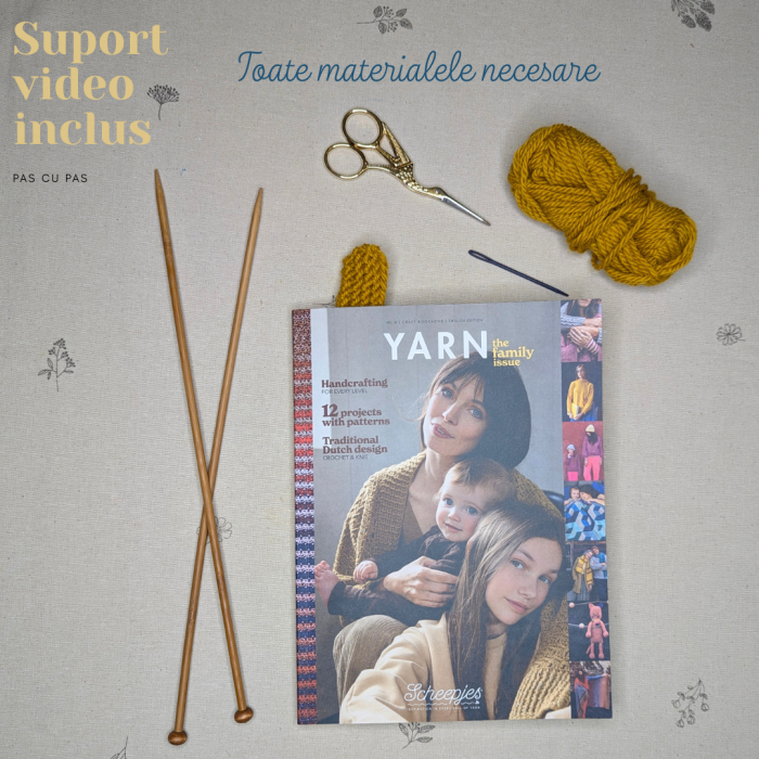 Curs de tricotat pentru începători-kit inclus [2]