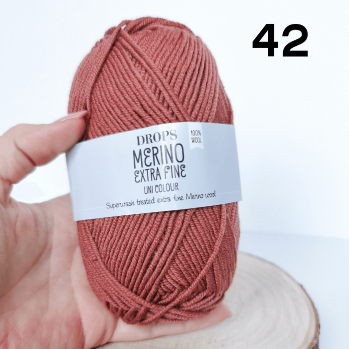 Fire tricotat Drops Merino Extrafine [4]