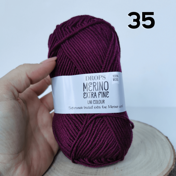 Fire tricotat Drops Merino Extrafine [2]