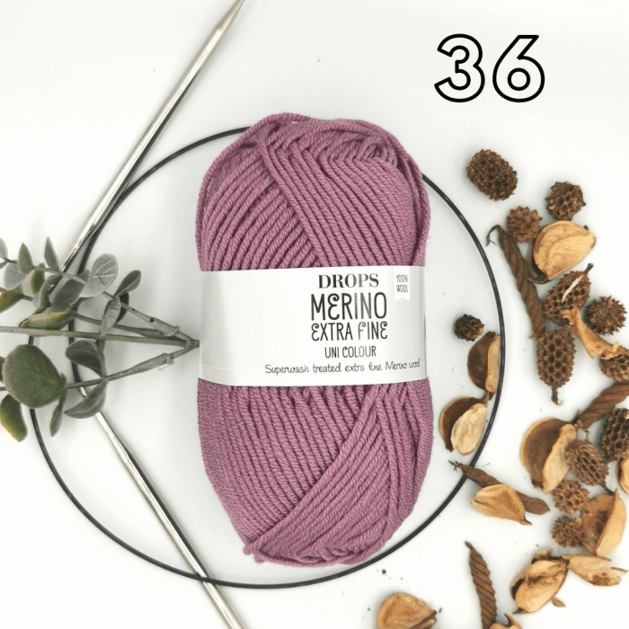 Fire tricotat Drops Merino Extrafine [2]
