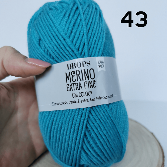 Fire tricotat Drops Merino Extrafine [3]