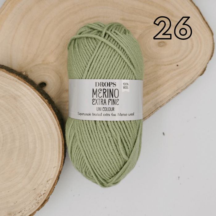 Fire tricotat Drops Merino Extrafine [3]