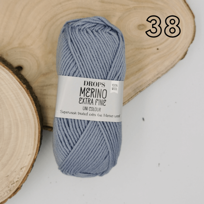 Fire tricotat Drops Merino Extrafine [2]