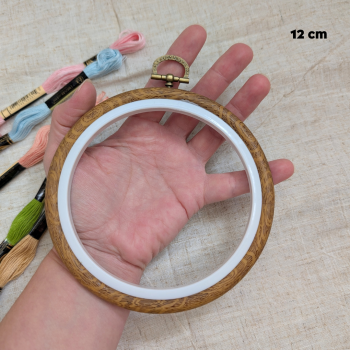 Gherghef broderie plastic 12 cm [2]