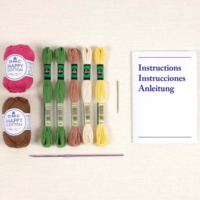 Kit croșetat amigurumi floare [3]