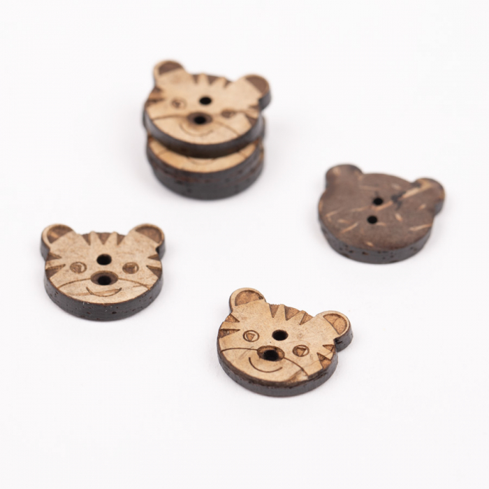 Nasture cocos 15 mm- model tigru [3]