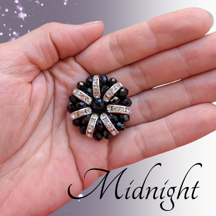 Nasture handmade de colectie Midnight 30 mm [2]