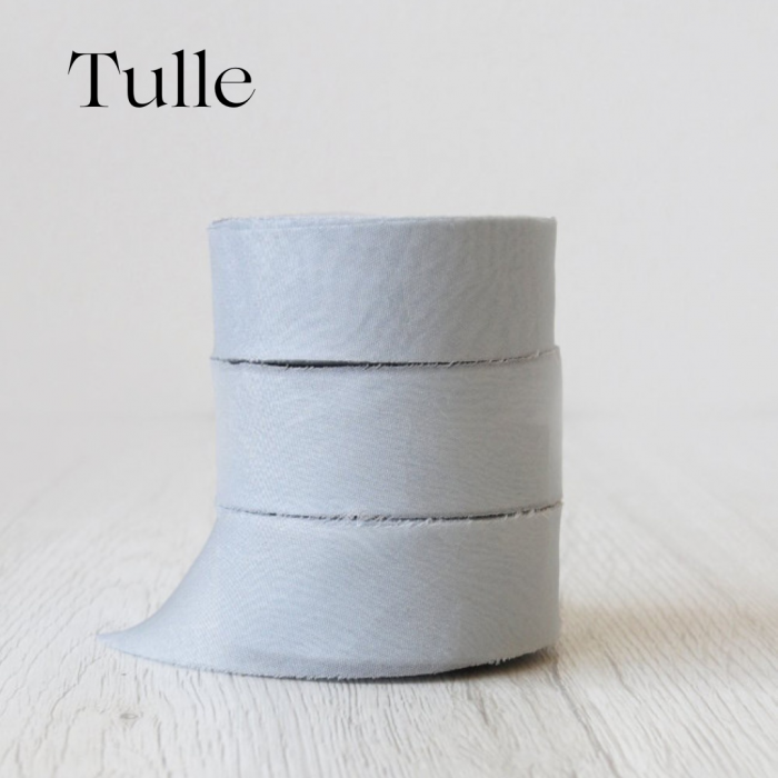 Panglică mătase chiffon 2.5 cm- rolă 17 m [1]