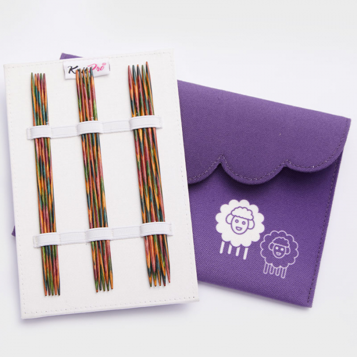 Set andrele cu vârf dublu KnitPro Symfonie 15 cm [2]